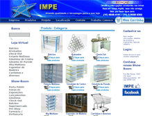 Tablet Screenshot of impe.com.br